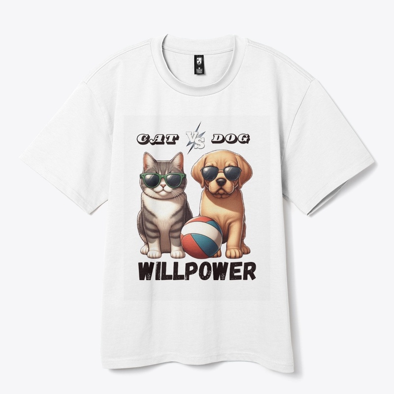 Funny Challenge Shirt for Cats and Dogs