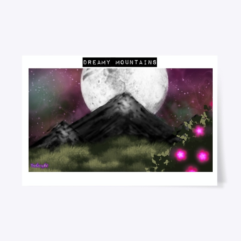 Dreamy Mountains 24"x36