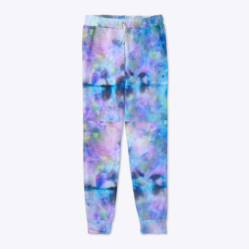 Pink, Blue, & Purple tie dye