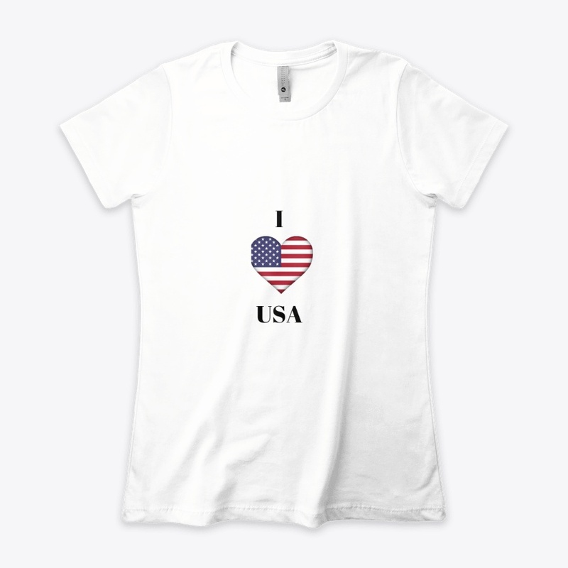 I love USA Tee - 4th of July Tee