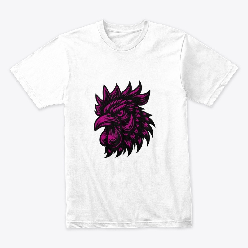 Wild Angry Chicken Design