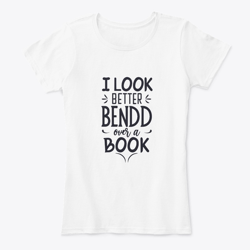 i look better bent over a book