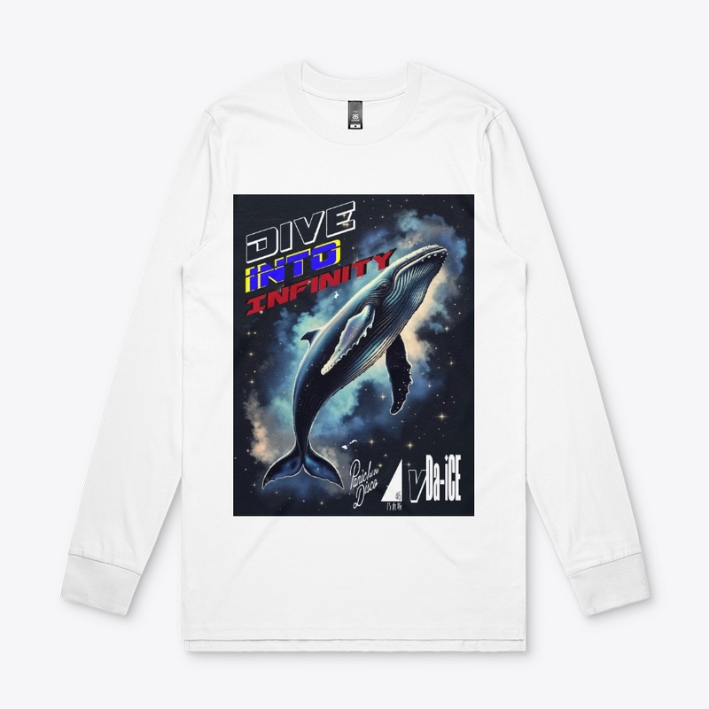 Dive Into Infinity Dark Whale LngSlevTee