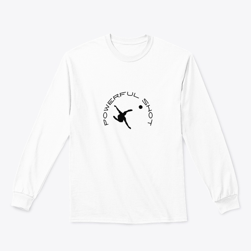 Soccer: Powerful Shot 5 Black Logo