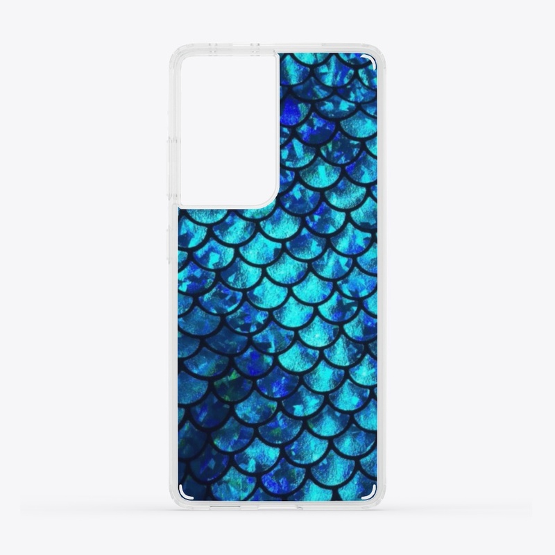 Fish Scale Mermaid Cute Design