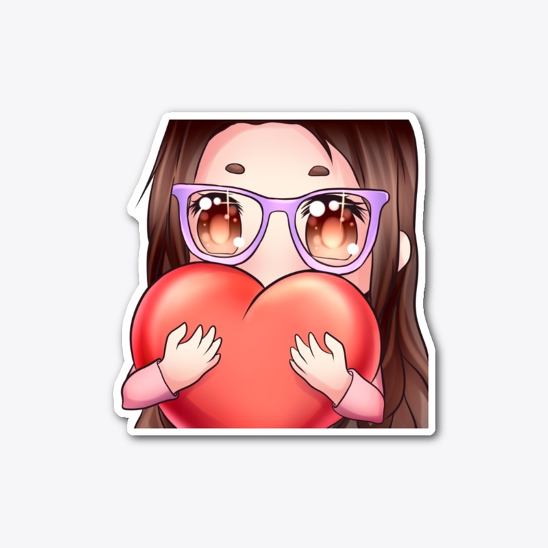 Lo Heart Sticker