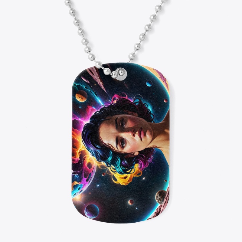 Cosmic Portrait Digital Art - PG13