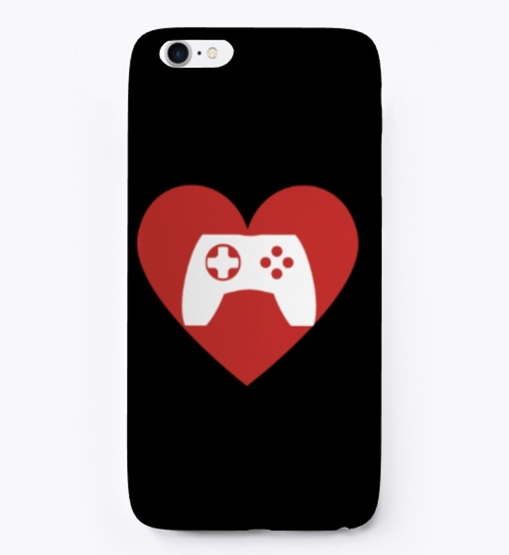 red heart love video games ,T-shirt.