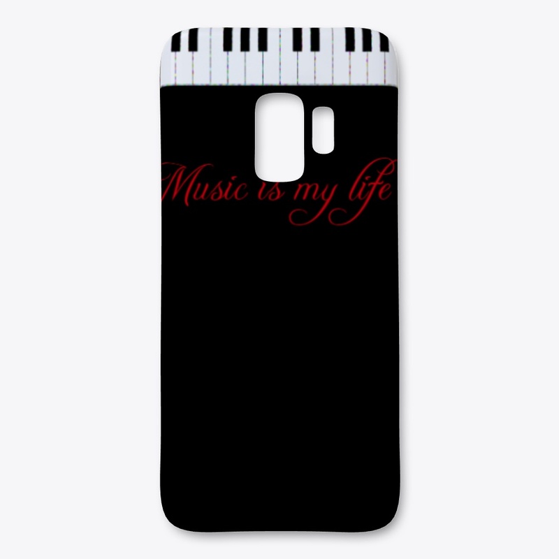 music is my life (piano, words in red)
