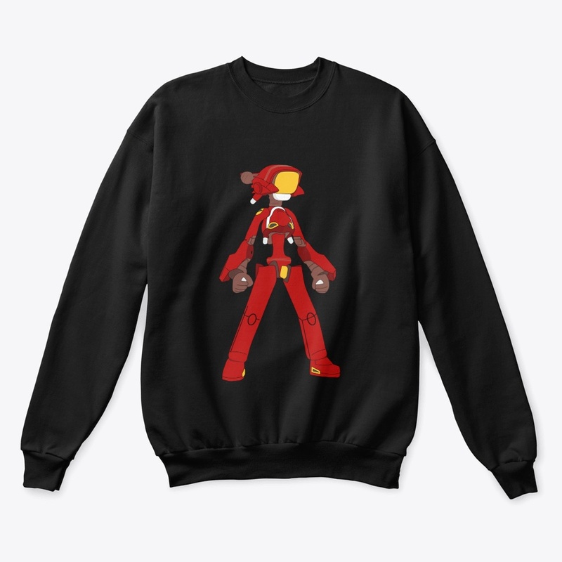 FLCL Canti Red Robot