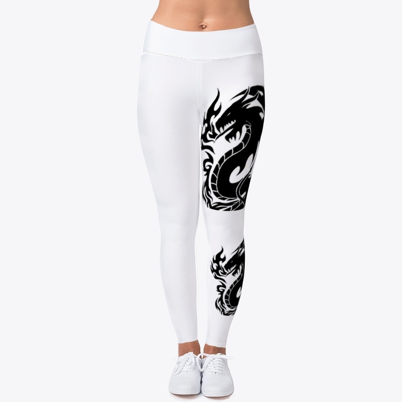 DRAGON Print Leggings