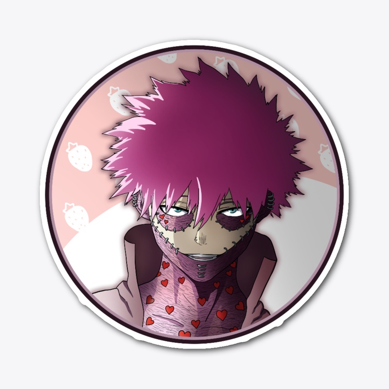 Pink Dabi with Hearts