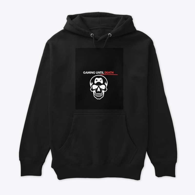 "Gaming until death" adult and kids size