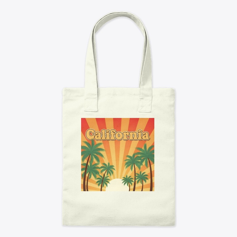 Tree Retro Design with Sun