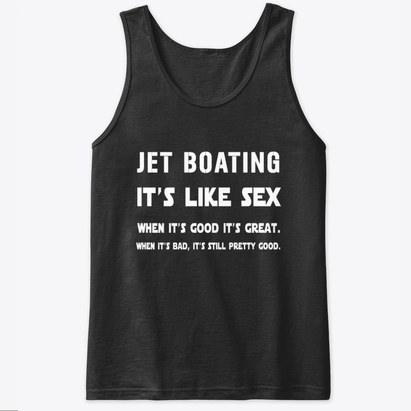 Jet boating it's like sex