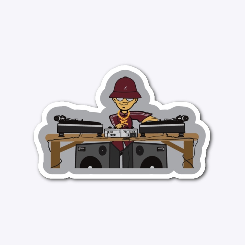 DJ RZ Sticker