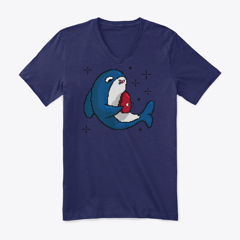 cute dot shark