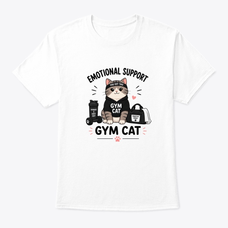 Emotional Support Gym Cat