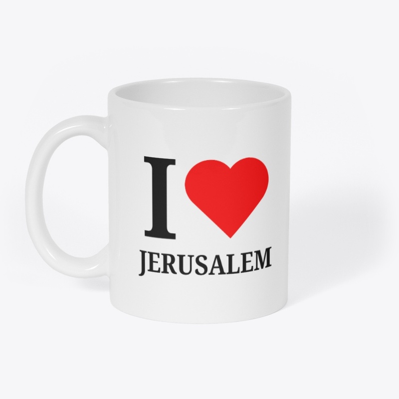 I ❤️ Jerusalem" Exclusive Merch!
