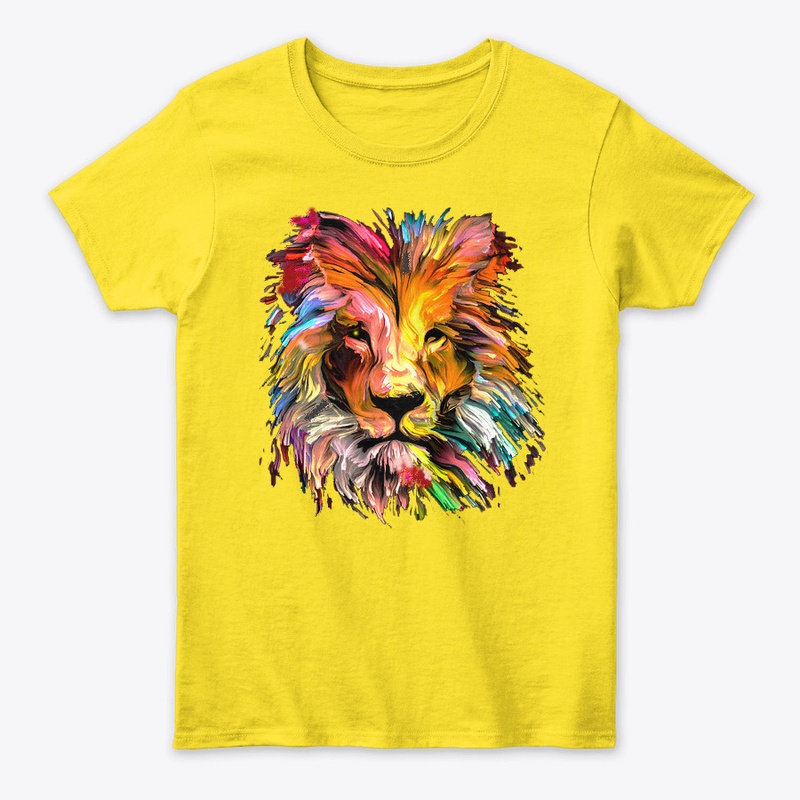 Wild Lion Image Tee-1