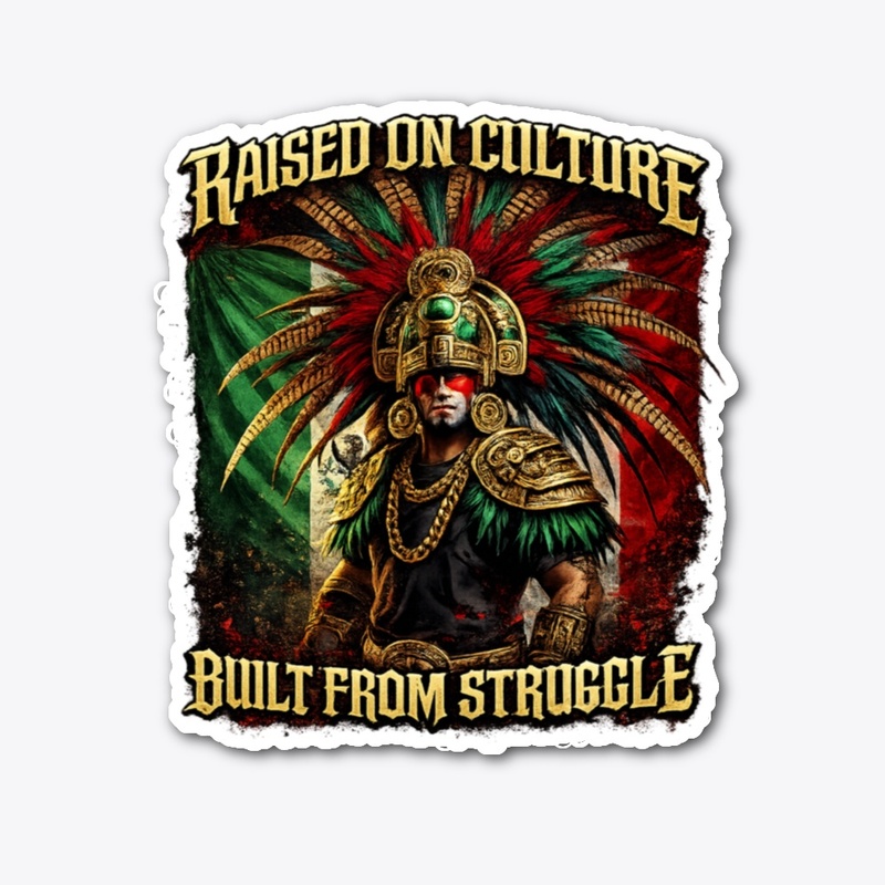 Raised On Culture Coffee Mug and Sticker