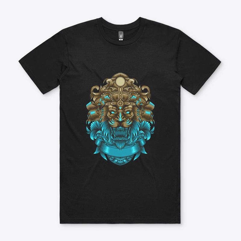 lion face