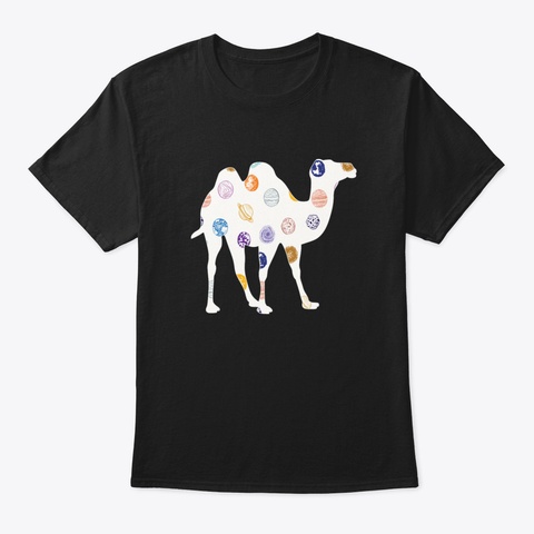Camel 237 Black T-Shirt Front