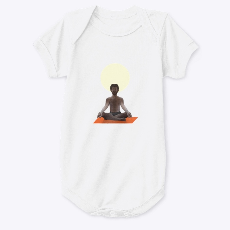Meditating werewolf
