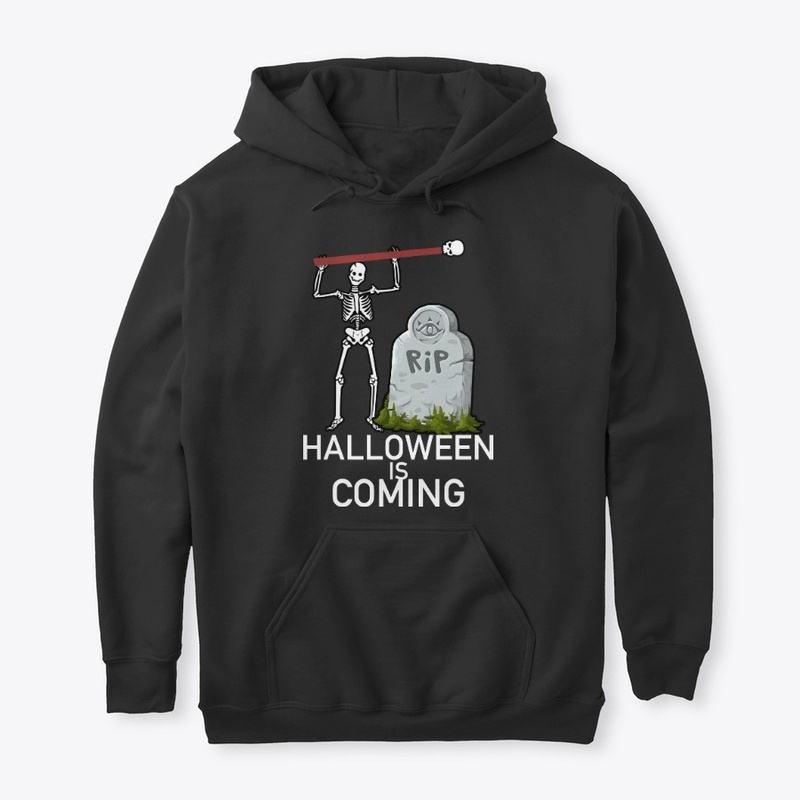 rip skeleton happy halloween day