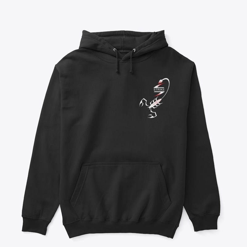 Strike - Black with white/red logo