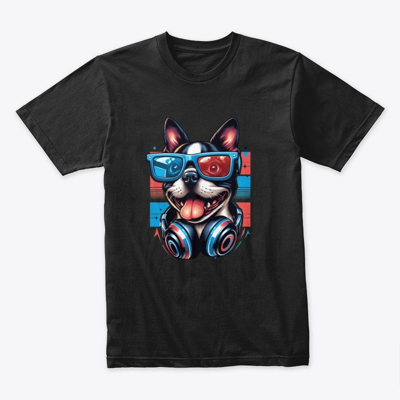 3D Boston Terrier 2
