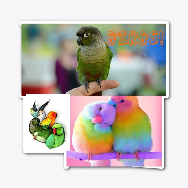 bird die sticker