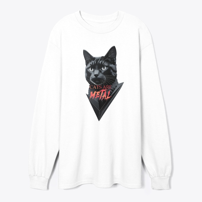 Cats Are Metal Merch 