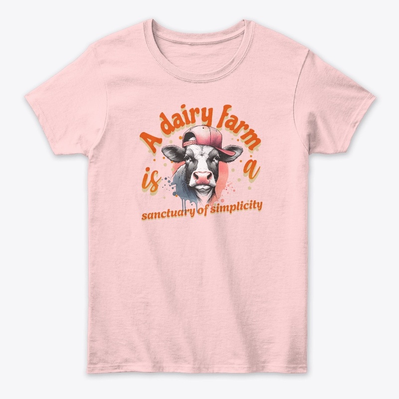Dairy Farm T-shirt design