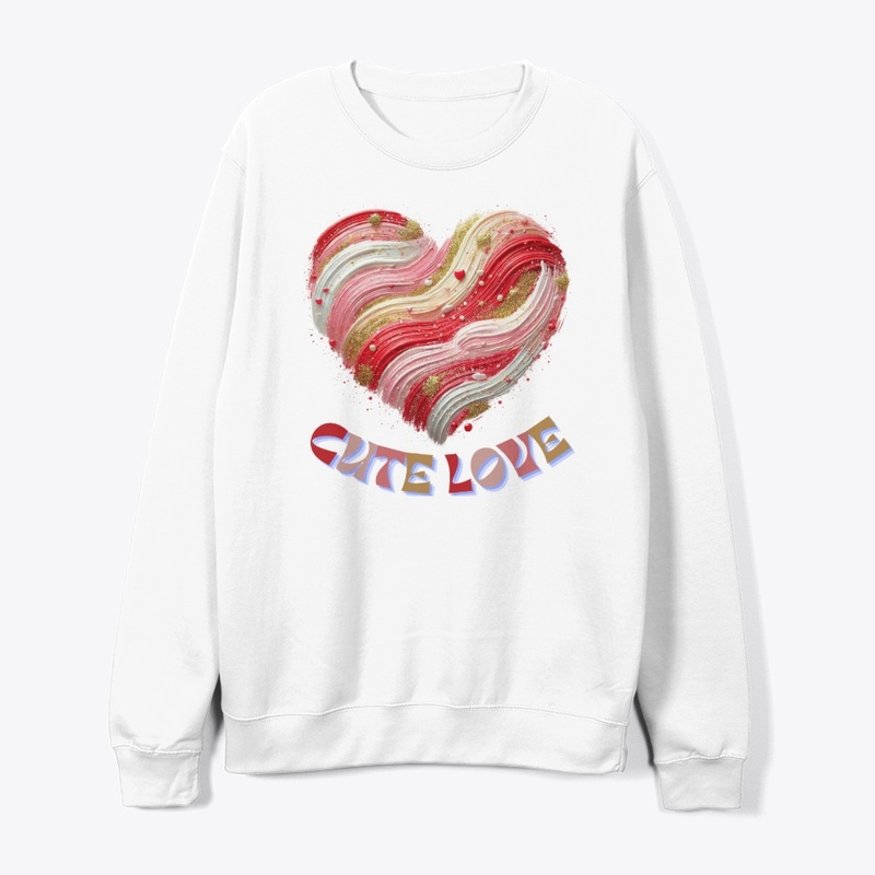 Abstract Heart Swirl Love
