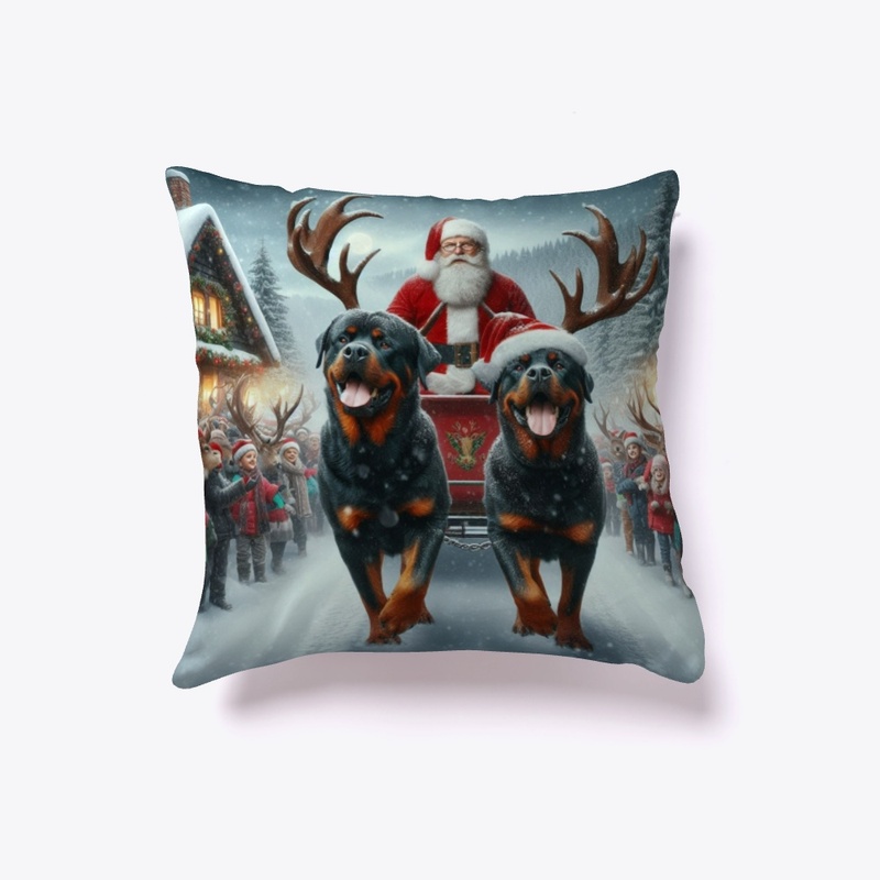Rottweilers & Santa