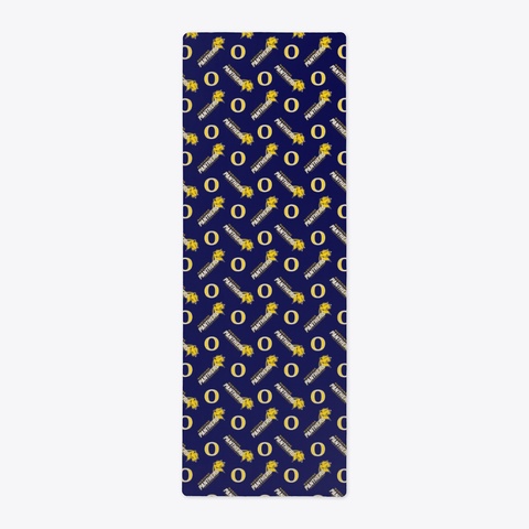 Marching Panthers All Over Pattern Dark Navy Maglietta Front