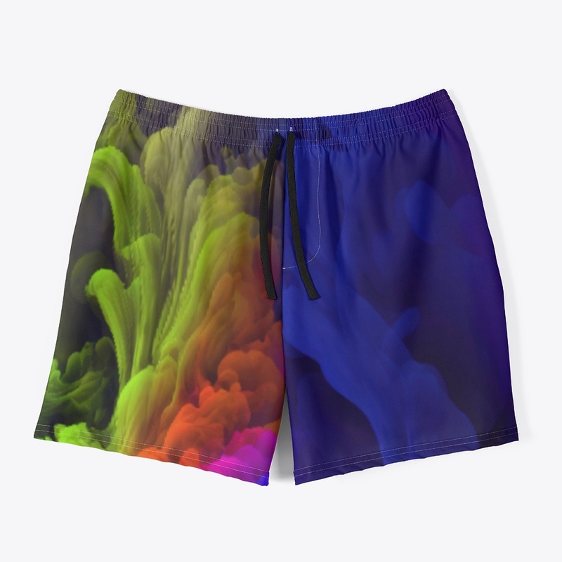 Colorful Liquid Ink Smoke design