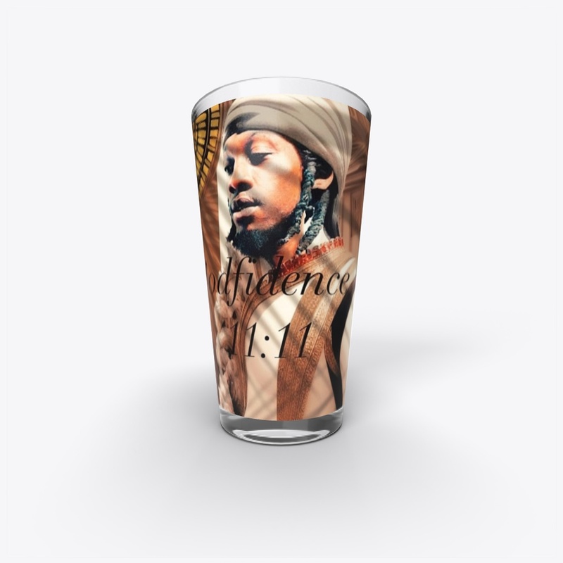 Godfidence 11:11 Pint Glass