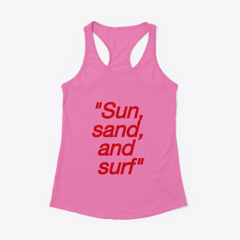 sun ,sand,and surf