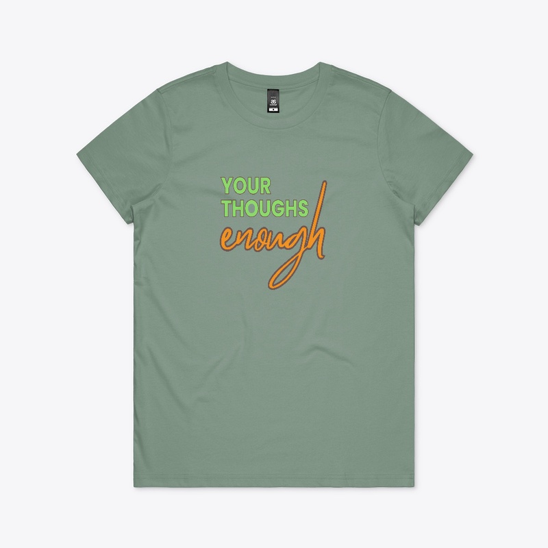 Text Graphics design women's tee