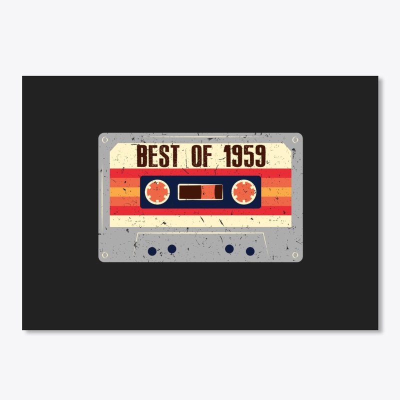 Vintage Best Of  1959 Birthday Gift