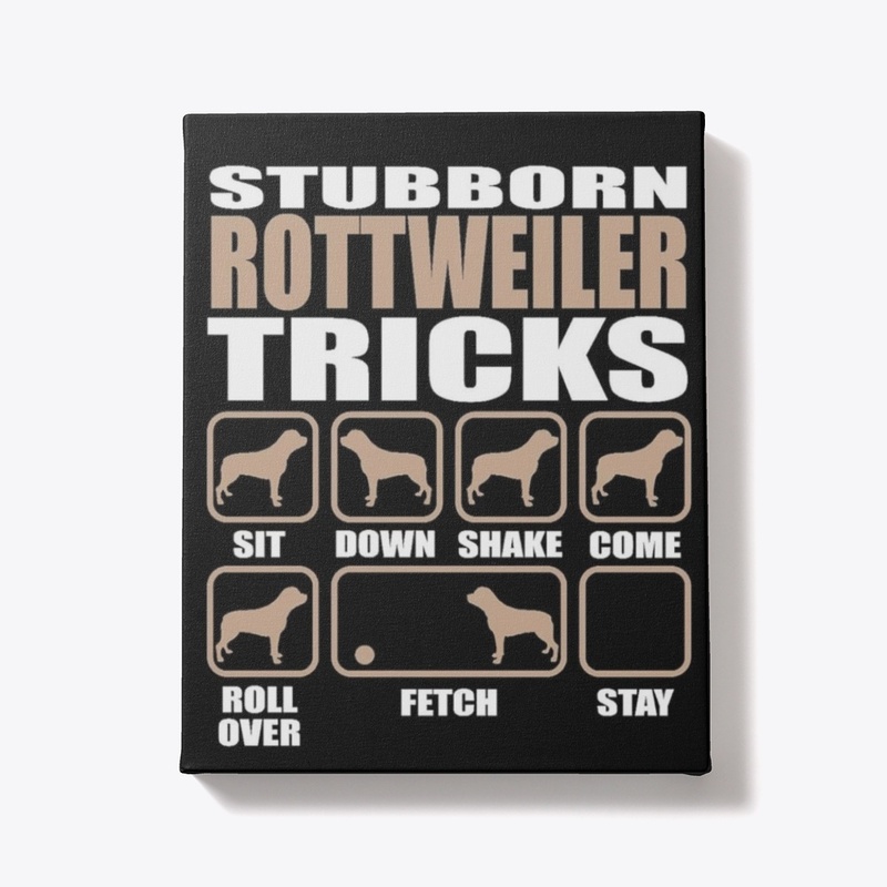 Stubborn Rottweiler Tricks