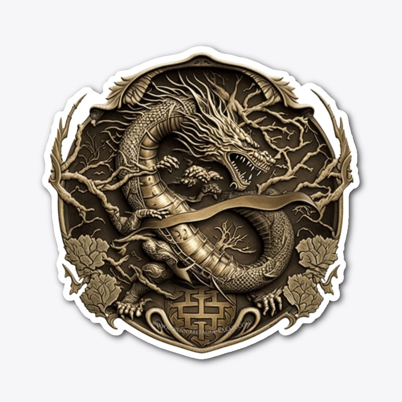 Symbole Mojenn dragon celte et martial