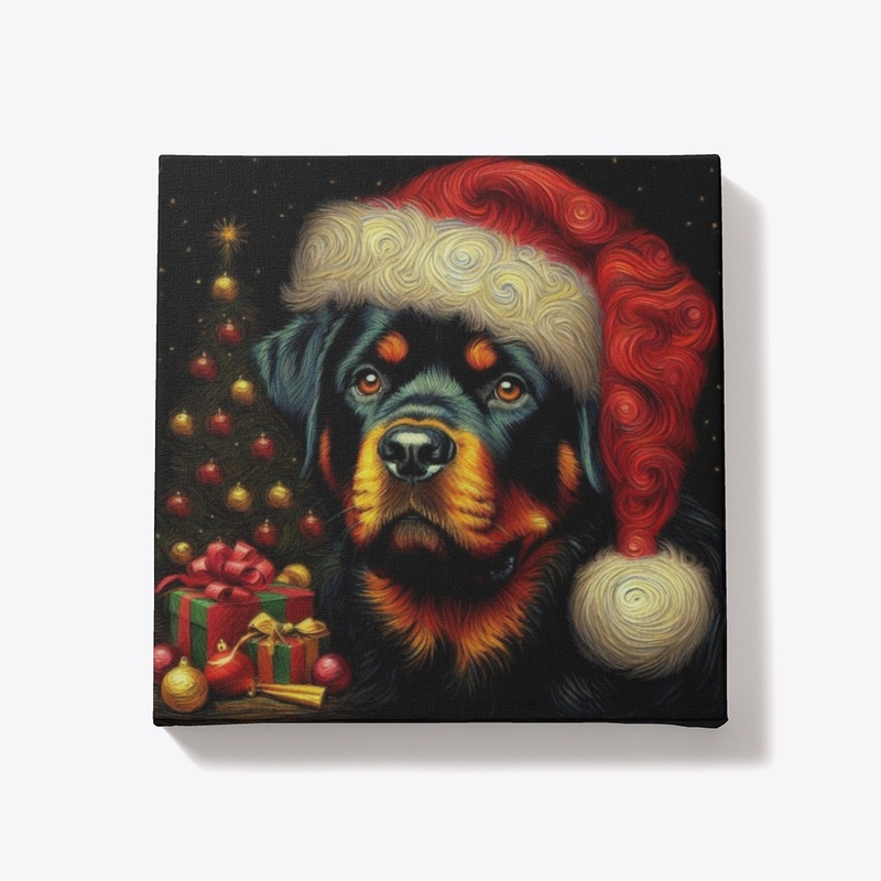 Santa Rottweiler