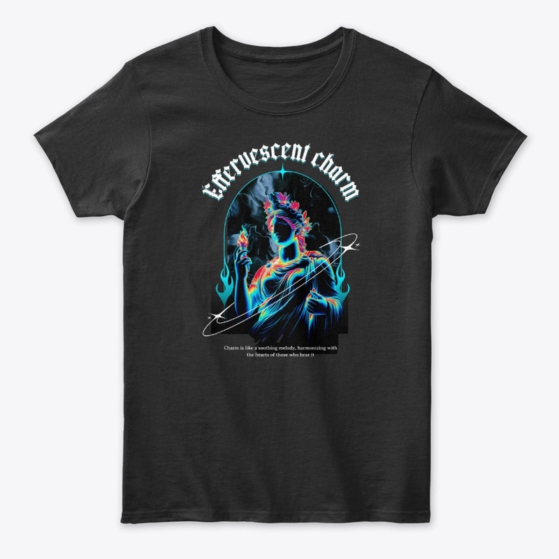 Effervescent Charm Typography Streetwear