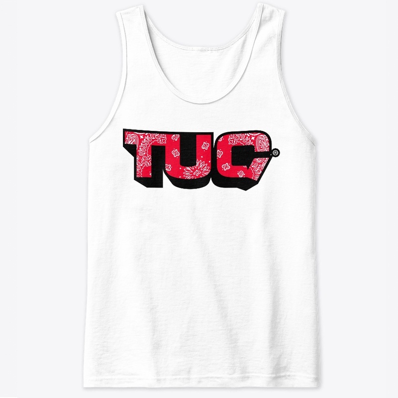 TurntUpGang Red Bandana Logo 