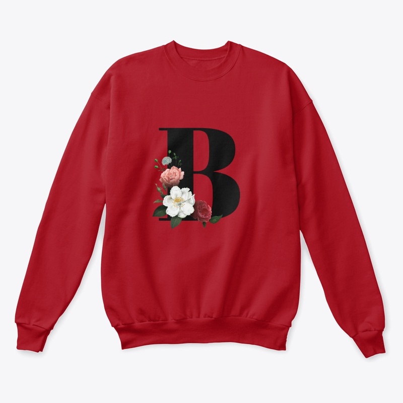 Floral Letter B