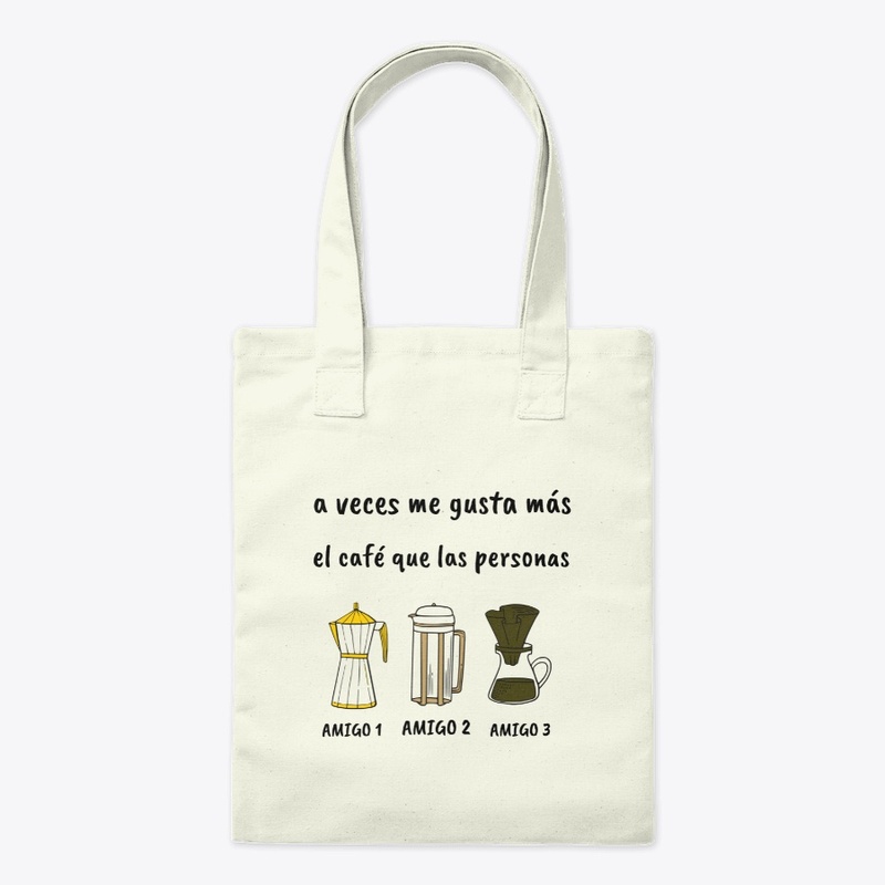Me gusta mas el cafe que las personas