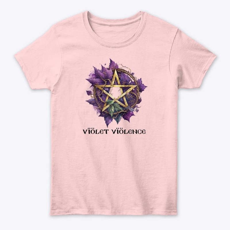 Floral pentagram 